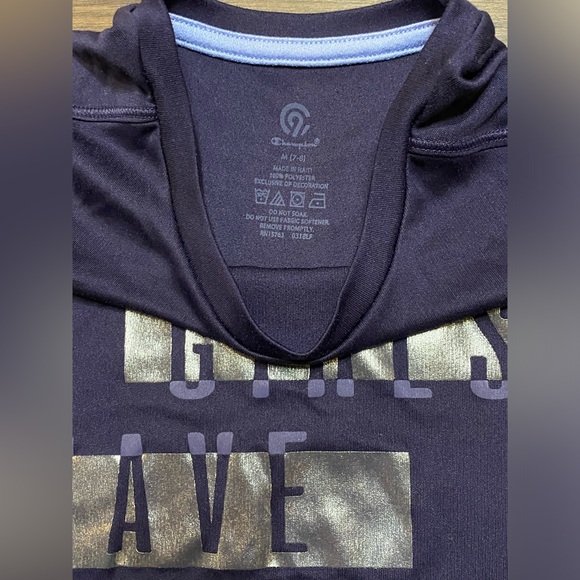 Girls Champion Short Sleeve Shirt M - Picture 4 of 8